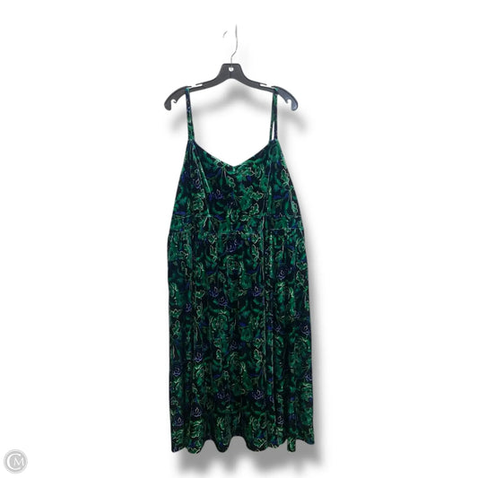 Dress Casual Short By Torrid In Green, Size: 3x
