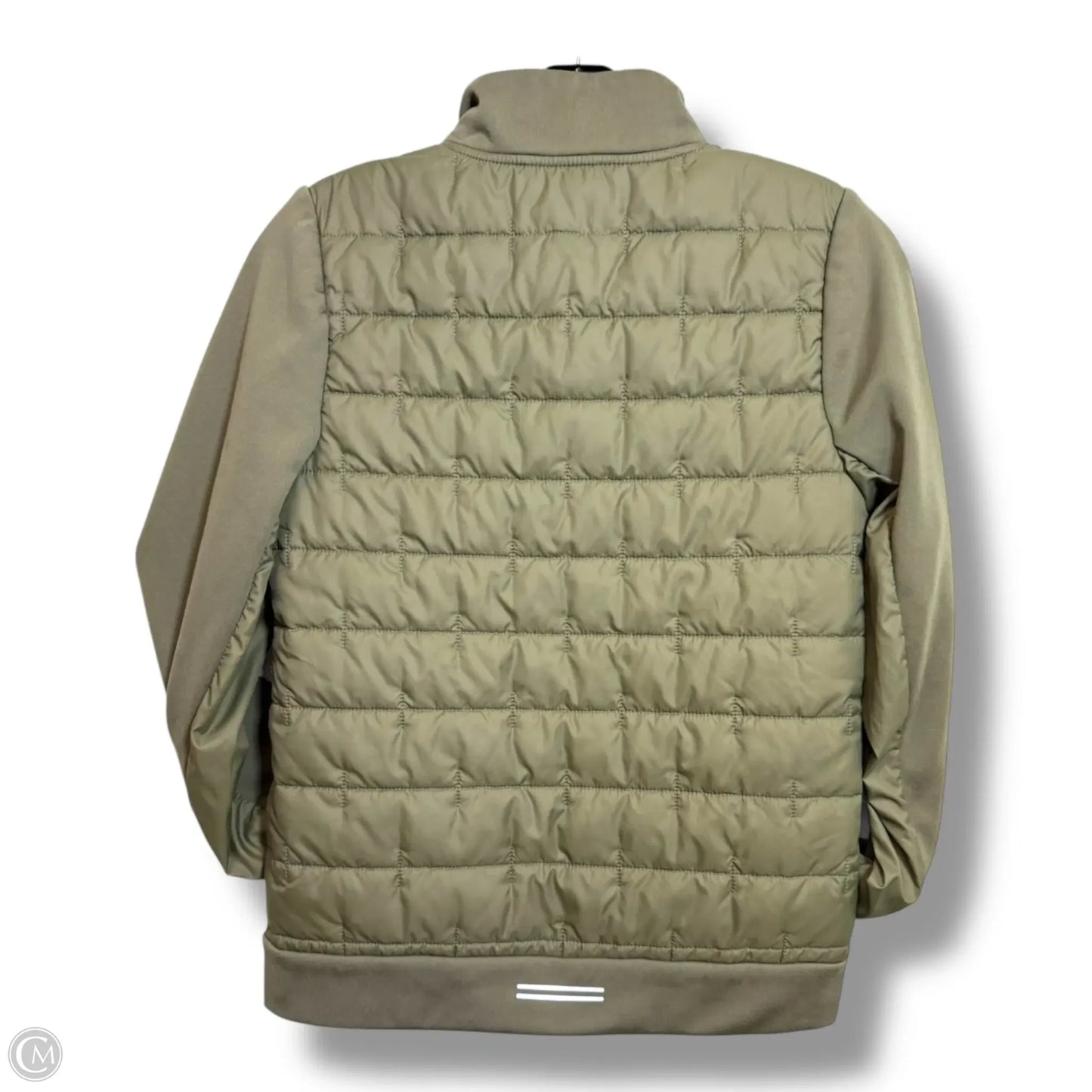 Athletic Jacket By Nike Apparel In Green, Size: Xs
