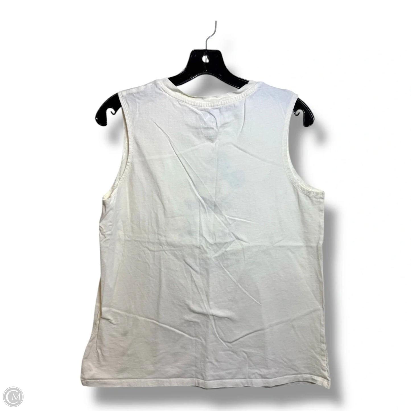 Mickey Mouse Disneyland Top Sleeveless By Disney Store In Beige, Size: L