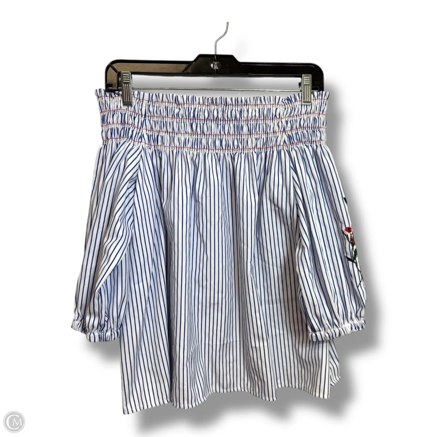 Top Short Sleeve By Clothes Mentor In Striped Pattern, Size: S