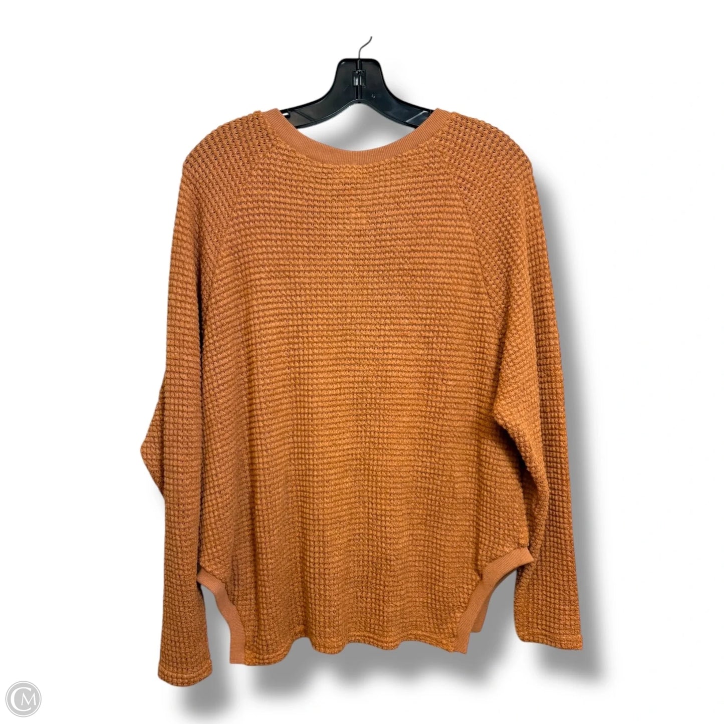 Top Long Sleeve By 143 Story In Orange, Size: S