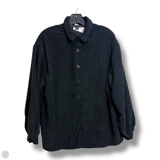 Jacket Shirt By Hyfve In Black, Size: S