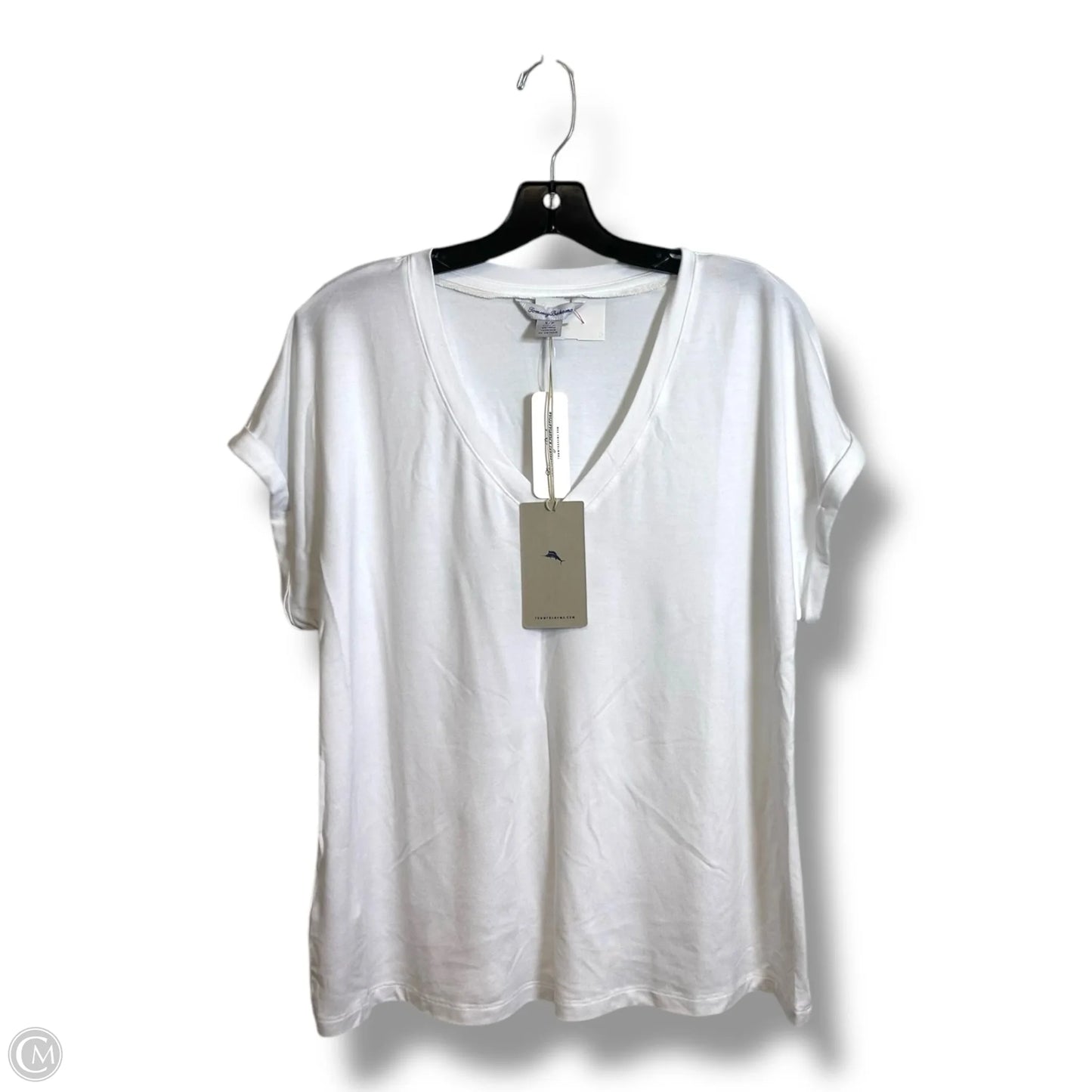 Top Short Sleeve By Tommy Bahama In White, Size: S