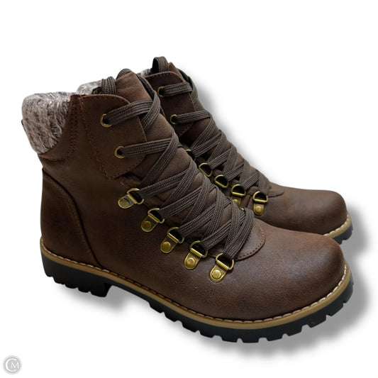 Boots Ankle Flats By White Mountain In Brown, Size: 7