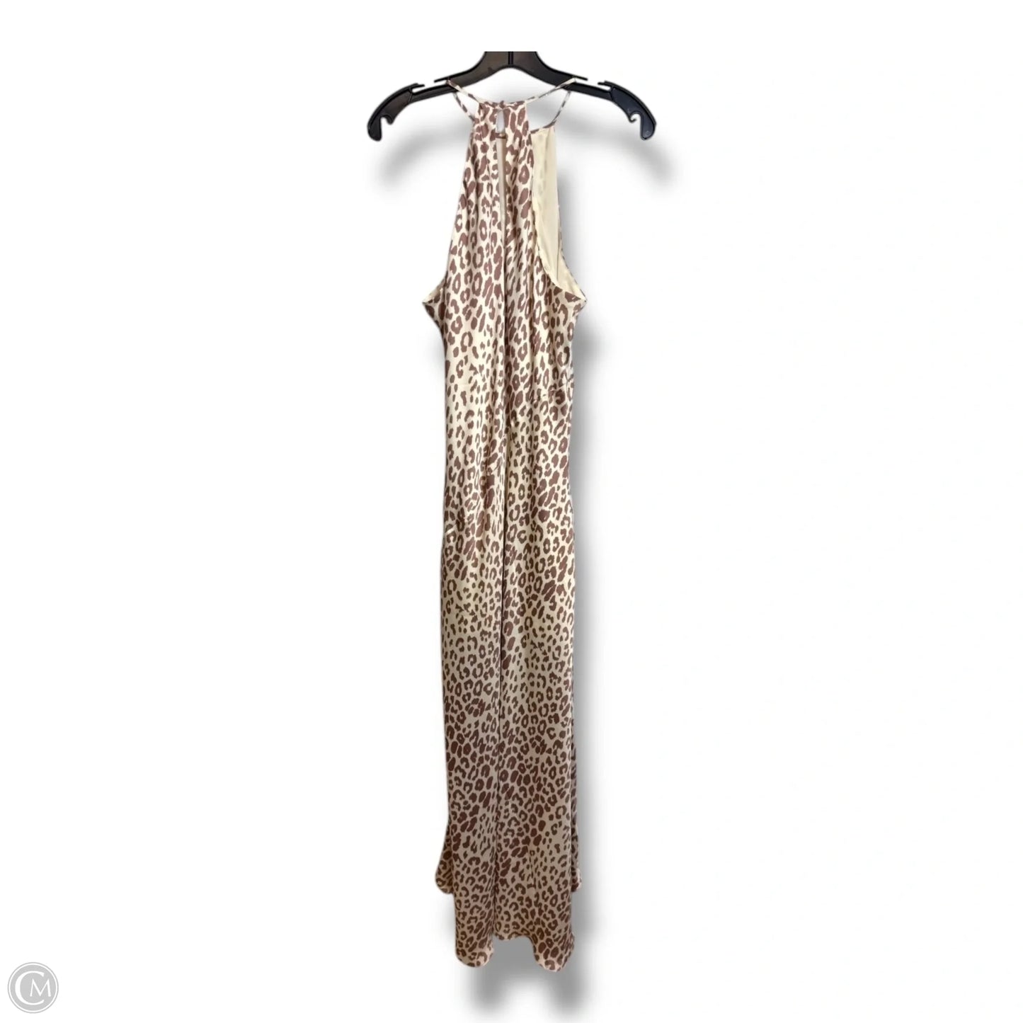 Dress Casual Maxi By Express In Animal Print, Size: L