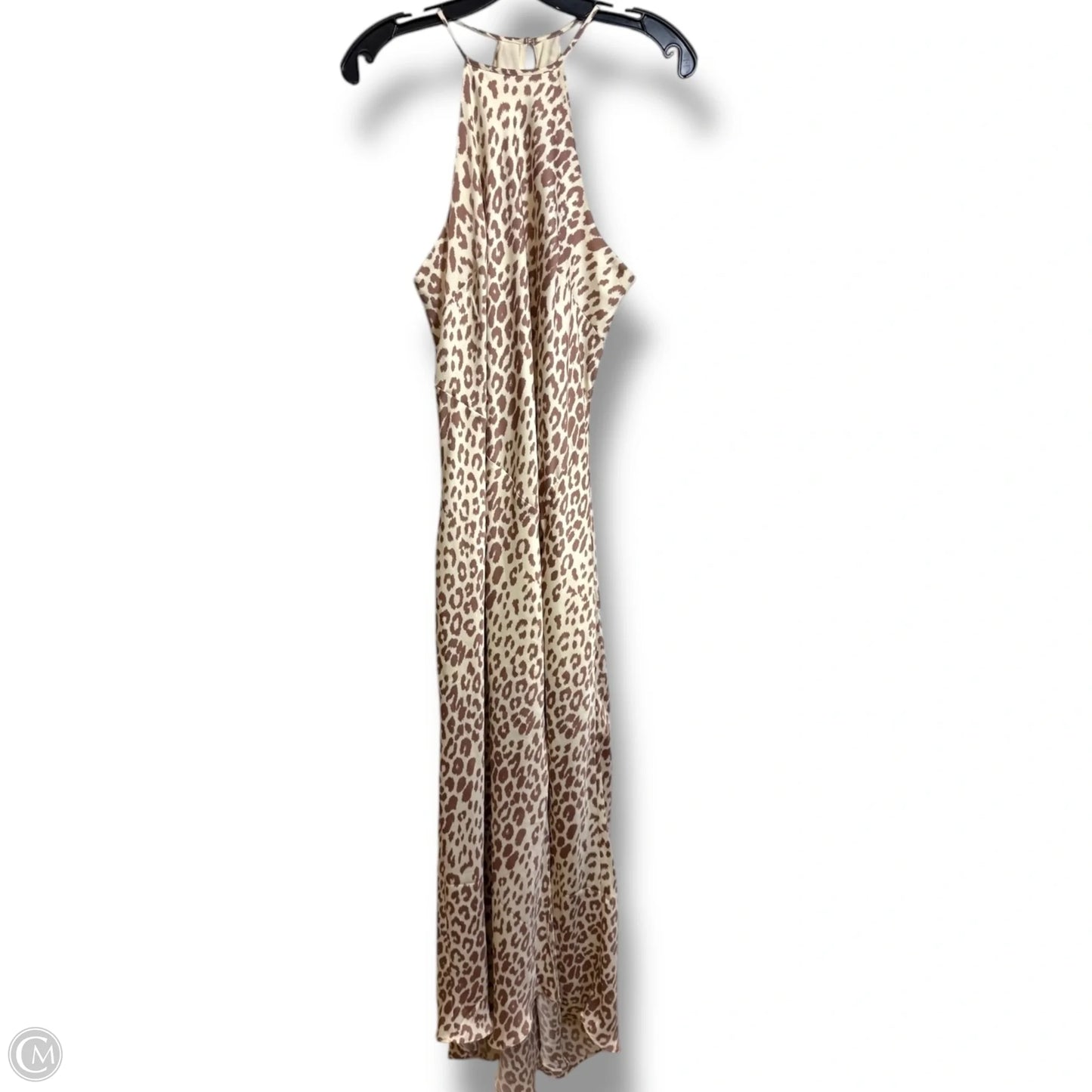 Dress Casual Maxi By Express In Animal Print, Size: L