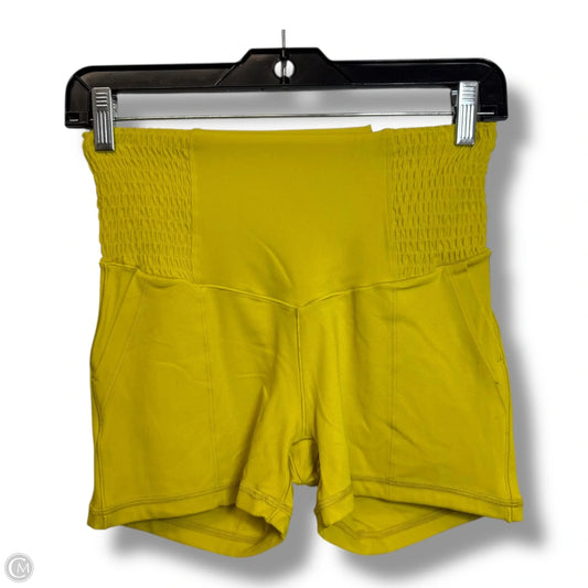Athletic Shorts By Aerie In Yellow, Size: M