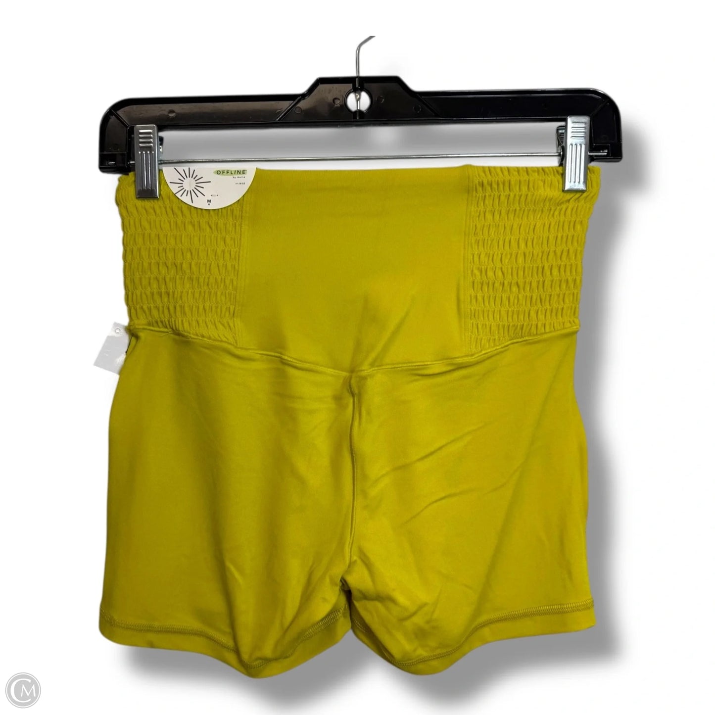 Athletic Shorts By Aerie In Yellow, Size: M