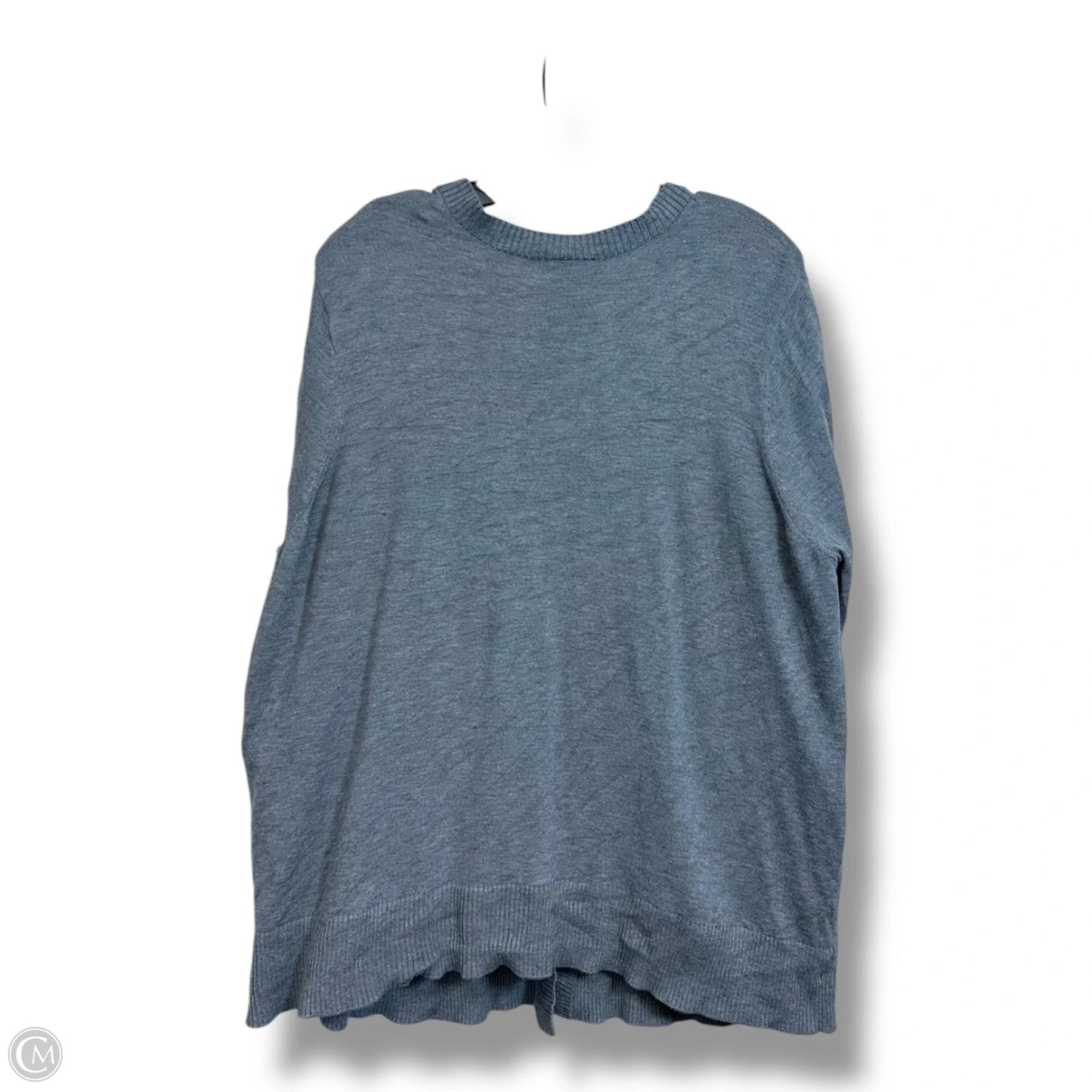 Sweater Cardigan By Torrid In Grey, Size: 1x