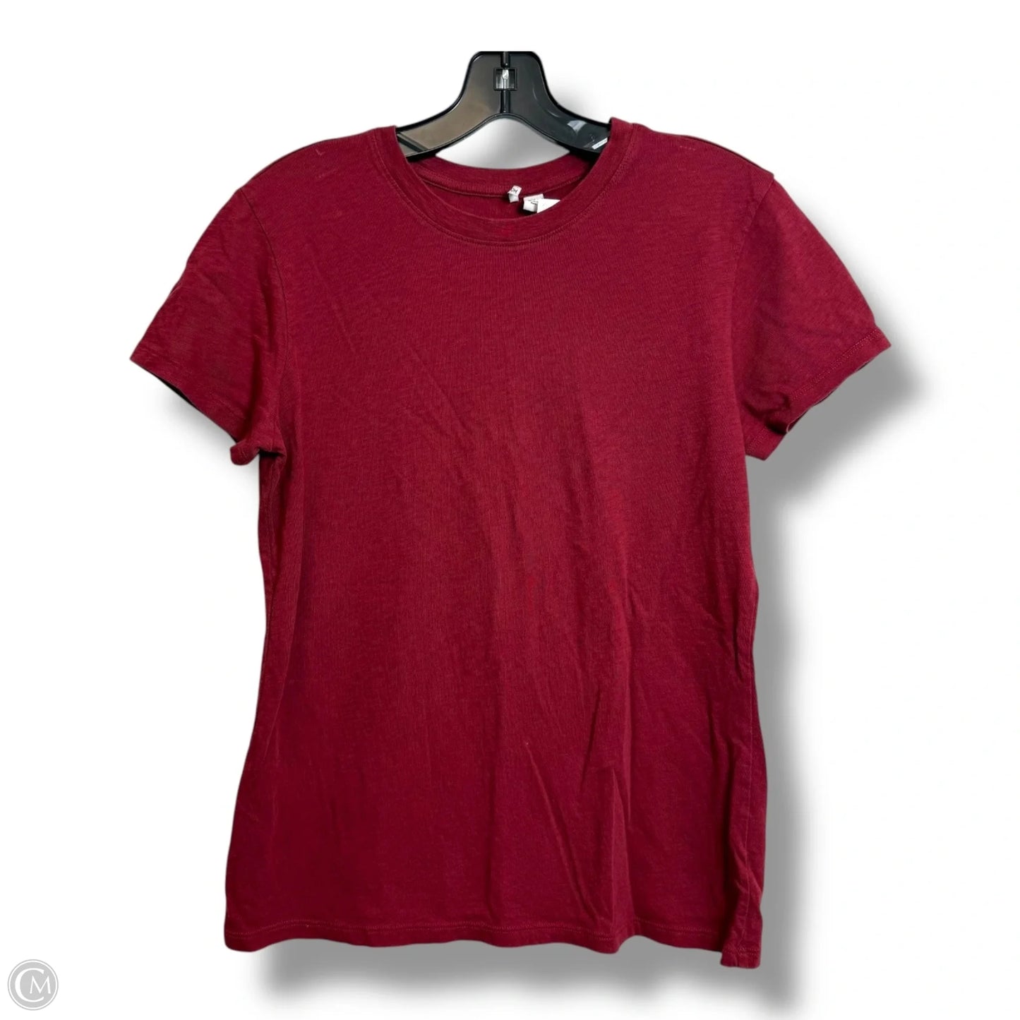 Top Short Sleeve By Nordstrom In Red, Size: M