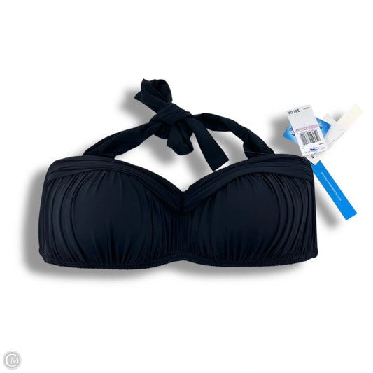 Swimsuit Top By Clothes Mentor In Black, Size: Xl