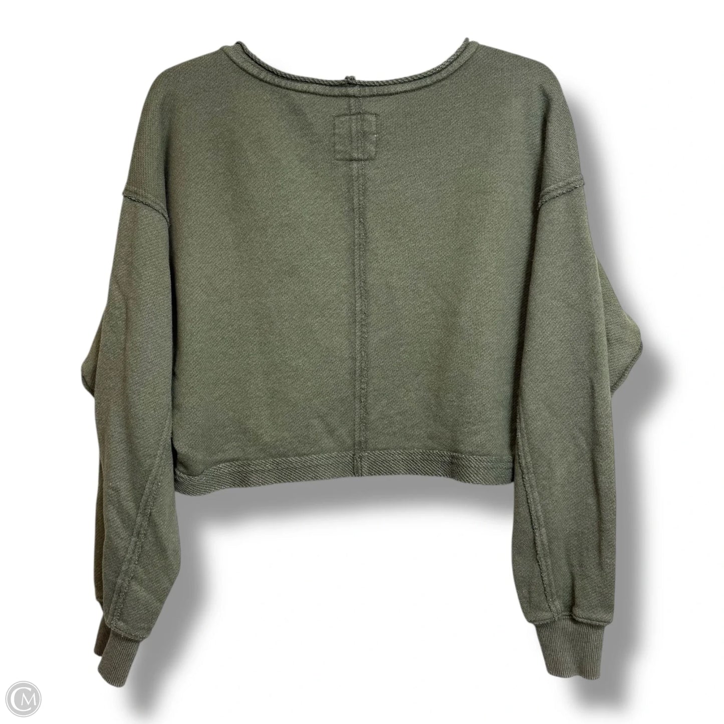 Sweatshirt Crewneck By Aerie In Green, Size: Xs