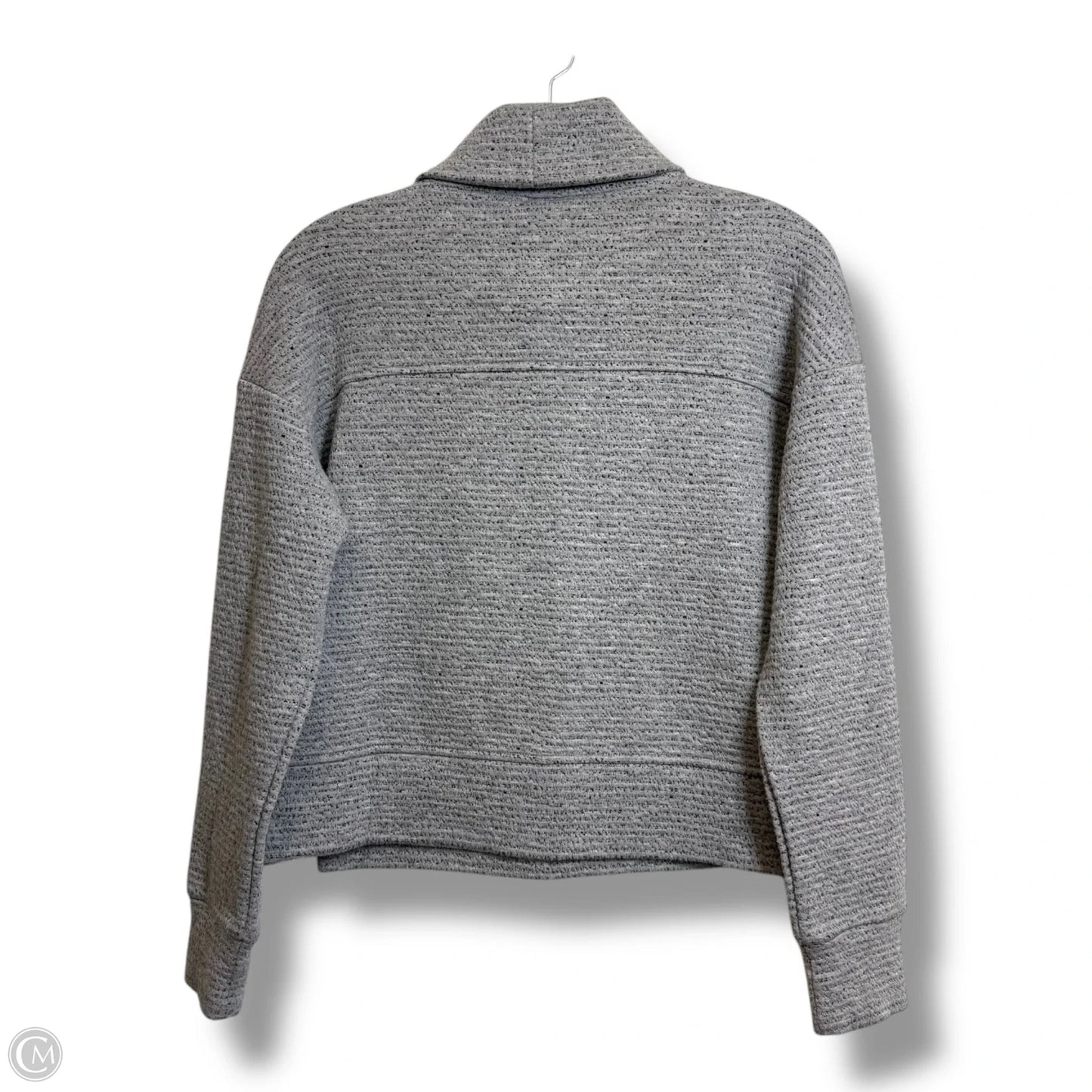 Athletic Sweatshirt Collar By Calia In Grey, Size: Xs