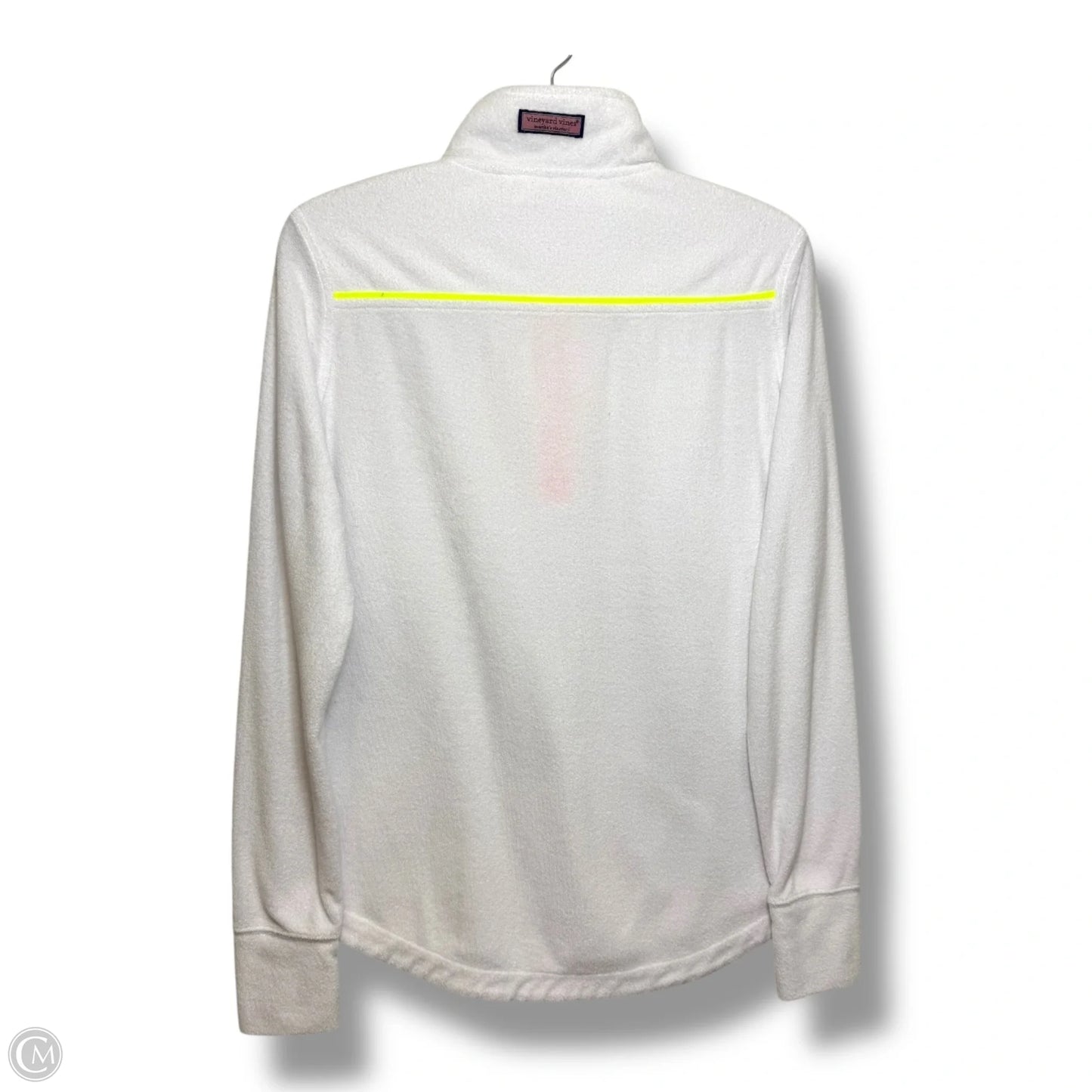 Athletic Sweatshirt Collar By Vineyard Vines In White, Size: S
