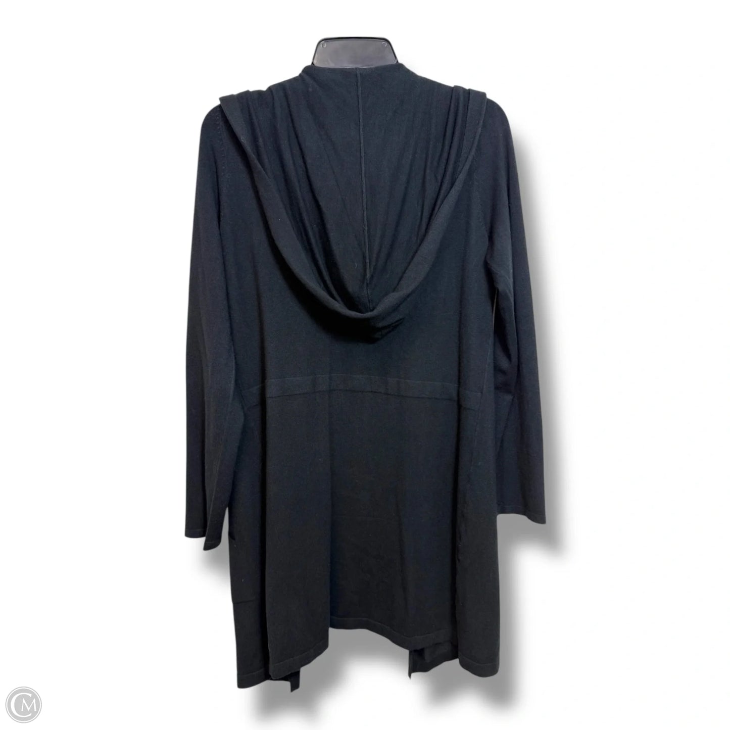 Sweater Cardigan By Cyrus Knits In Black, Size: L