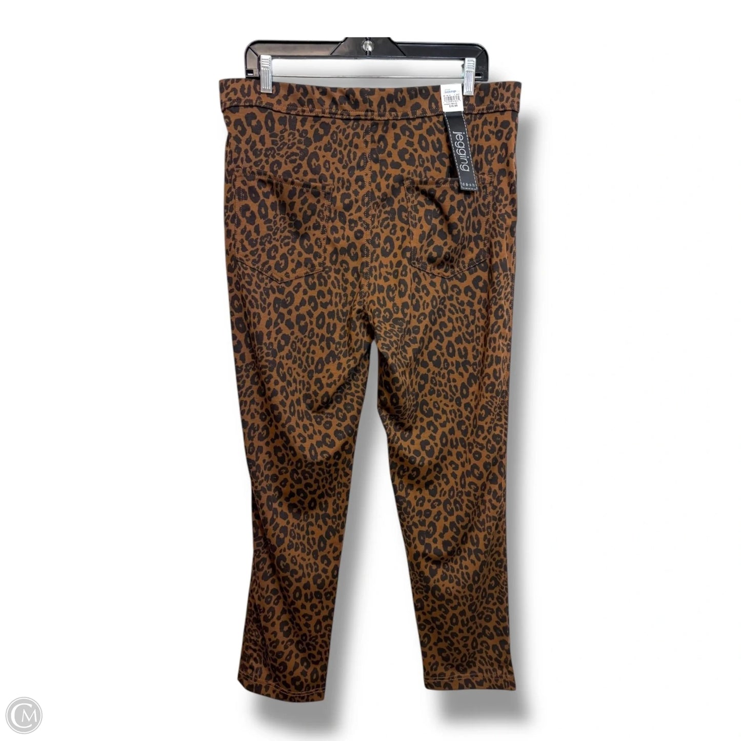 Pants Leggings By Clothes Mentor In Animal Print, Size: L
