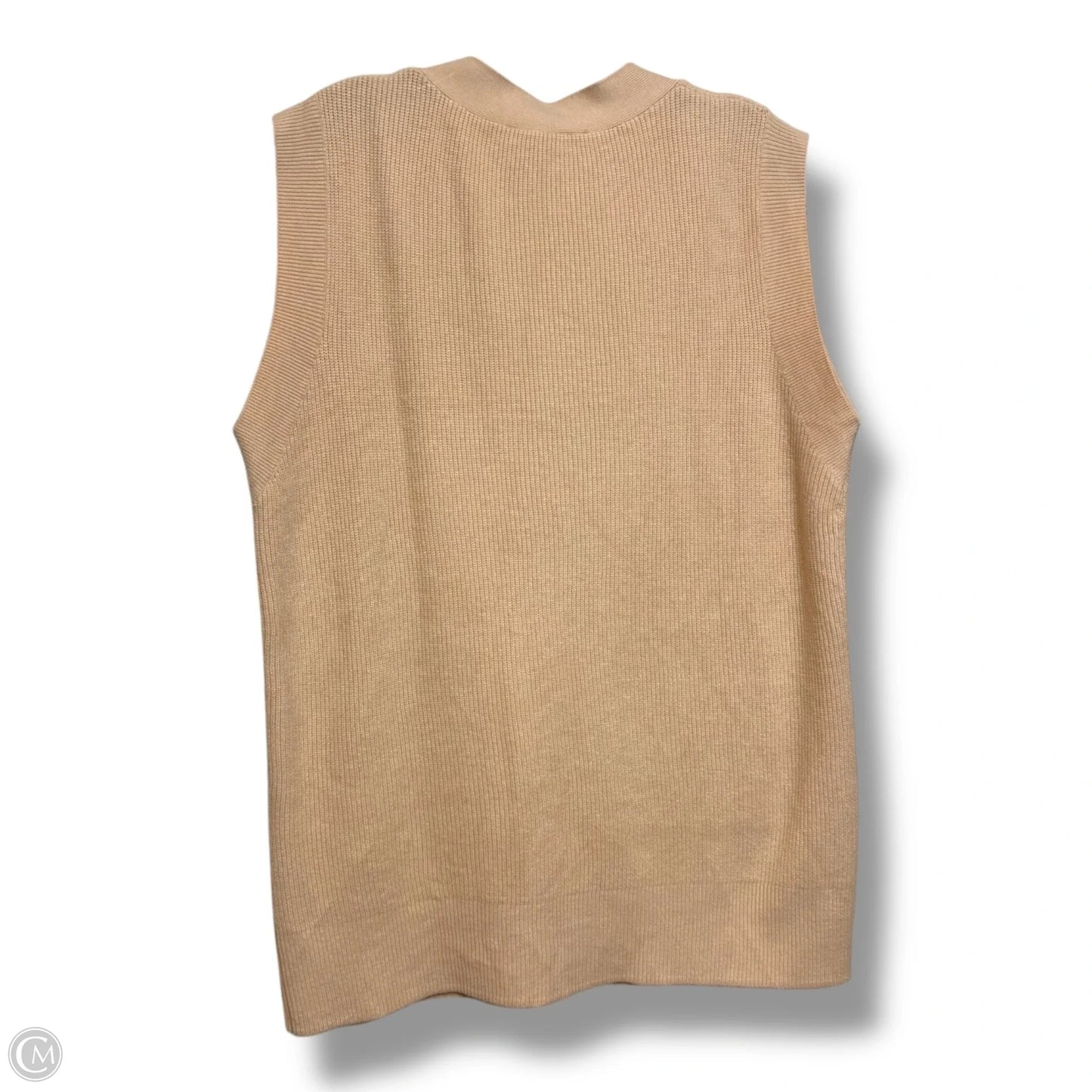 Vest Sweater By Zara In Peach, Size: S