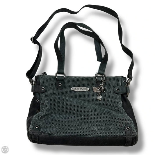 Leather Handbag By Harley Davidson, Size: Large