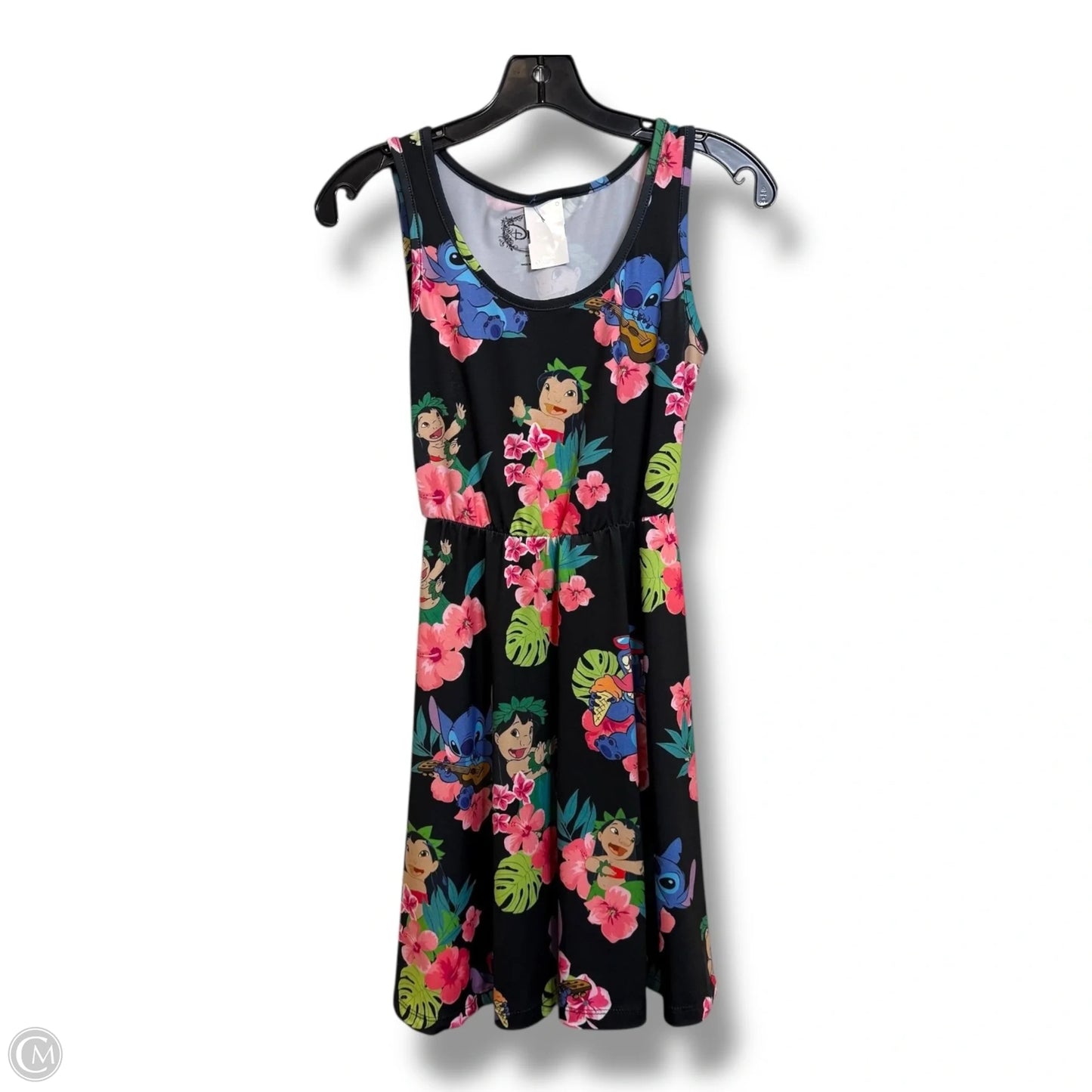 LILO & STITCH Dress Casual Short By Clothes Mentor In Black, Size: S