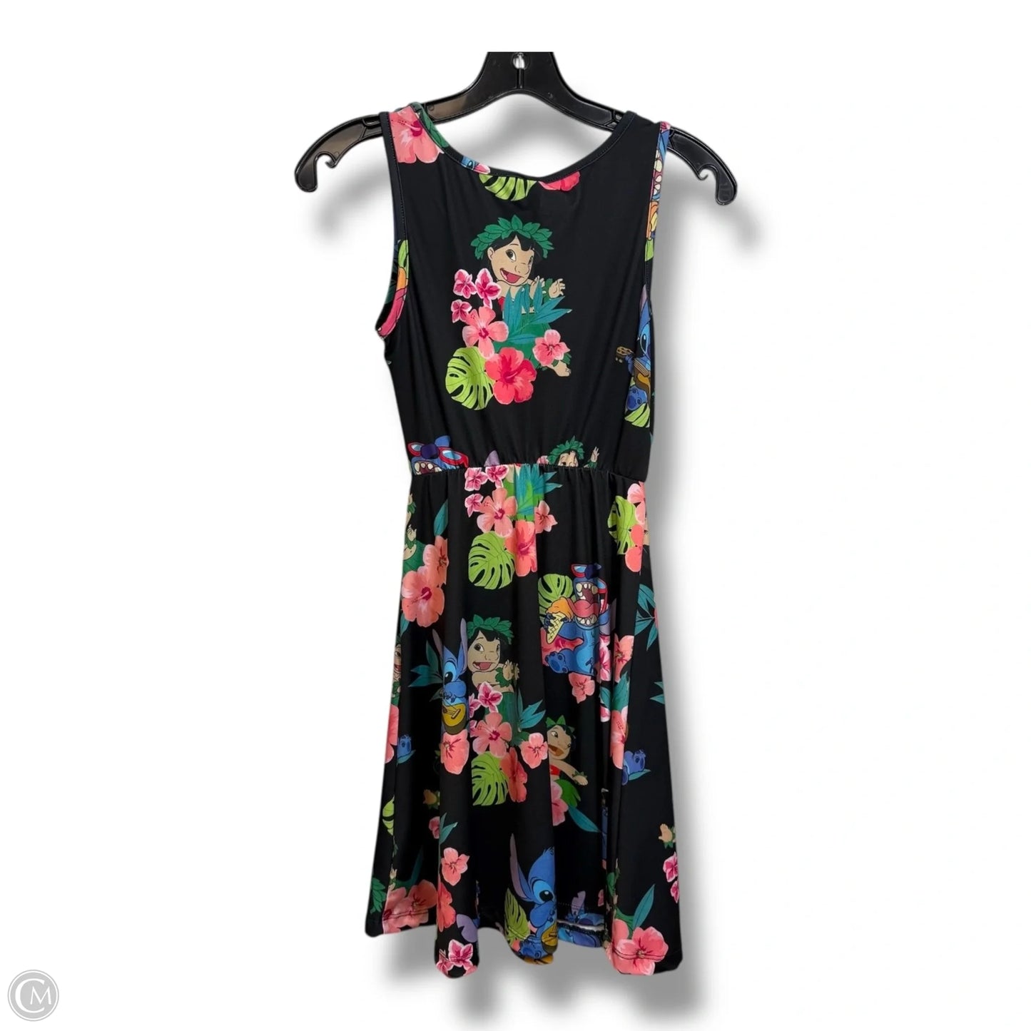 LILO & STITCH Dress Casual Short By Clothes Mentor In Black, Size: S