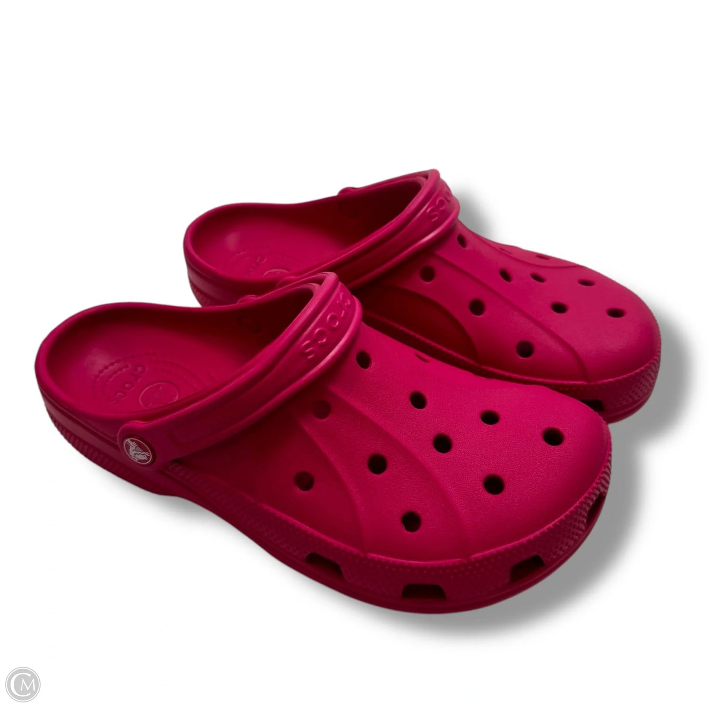 Shoes Flats By Crocs In Pink, Size: 11