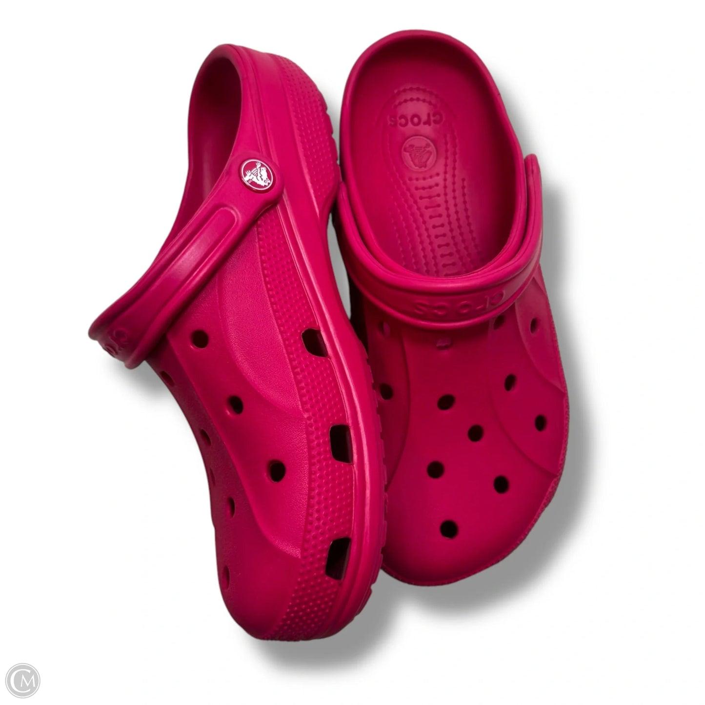 Shoes Flats By Crocs In Pink, Size: 11