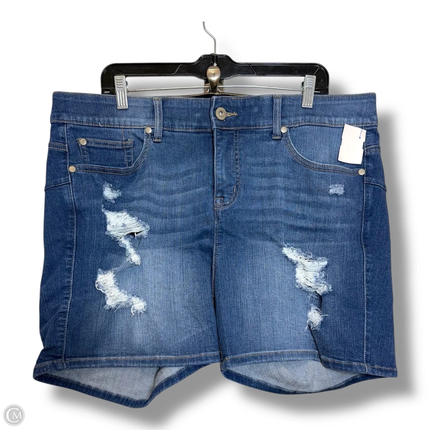 Shorts By Torrid In Blue Denim, Size: 18