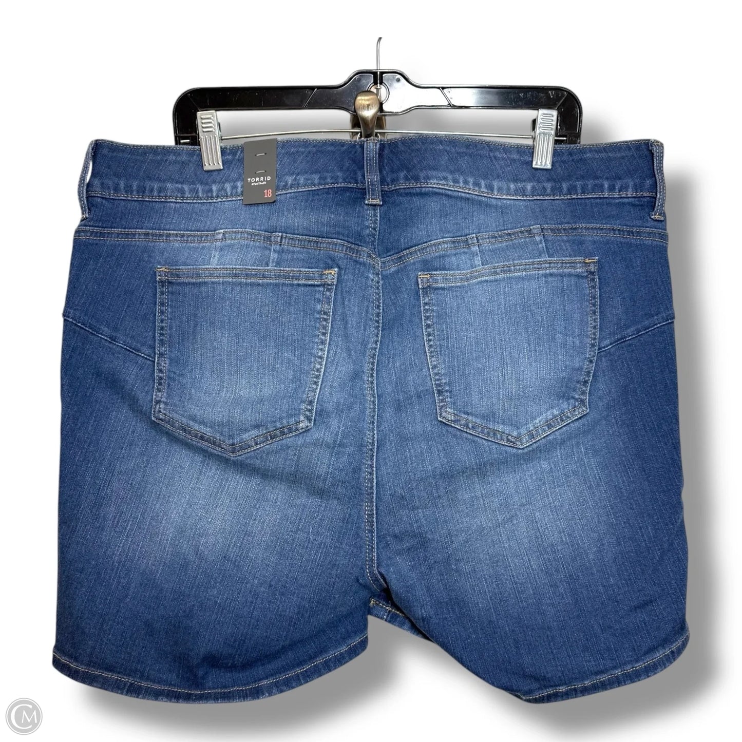 Shorts By Torrid In Blue Denim, Size: 18