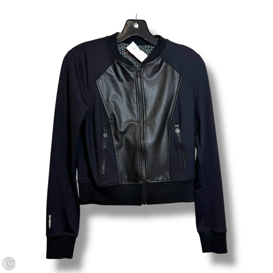 Athletic Jacket By Clothes Mentor In Black, Size: Xs