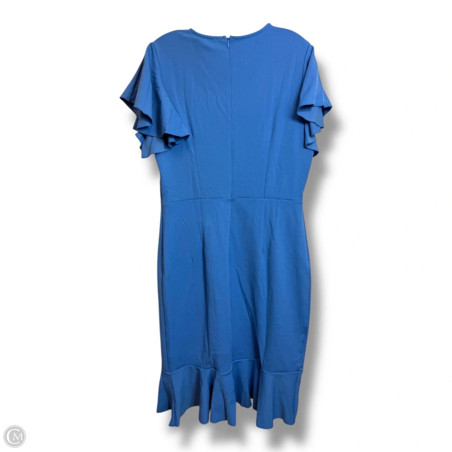 Dress Casual Short By Clothes Mentor In Blue, Size: Xl