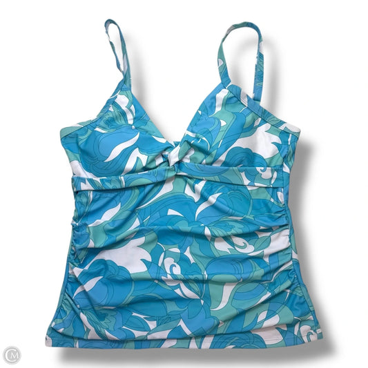 Swimsuit Top By Clothes Mentor In Blue, Size: Xl