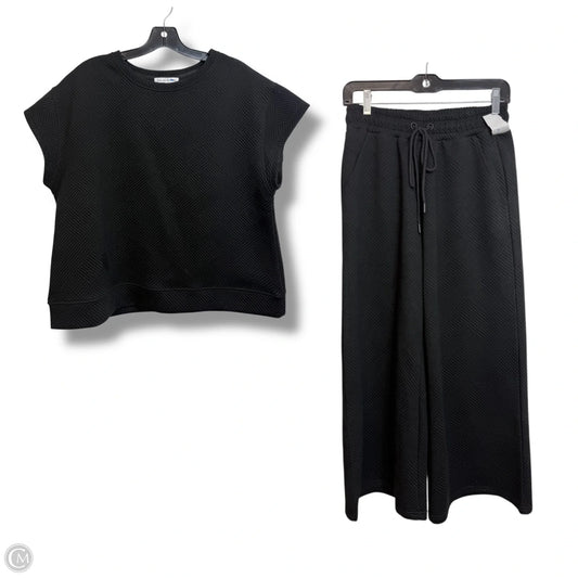 Pants Set 2pc By Clothes Mentor In Black, Size: S