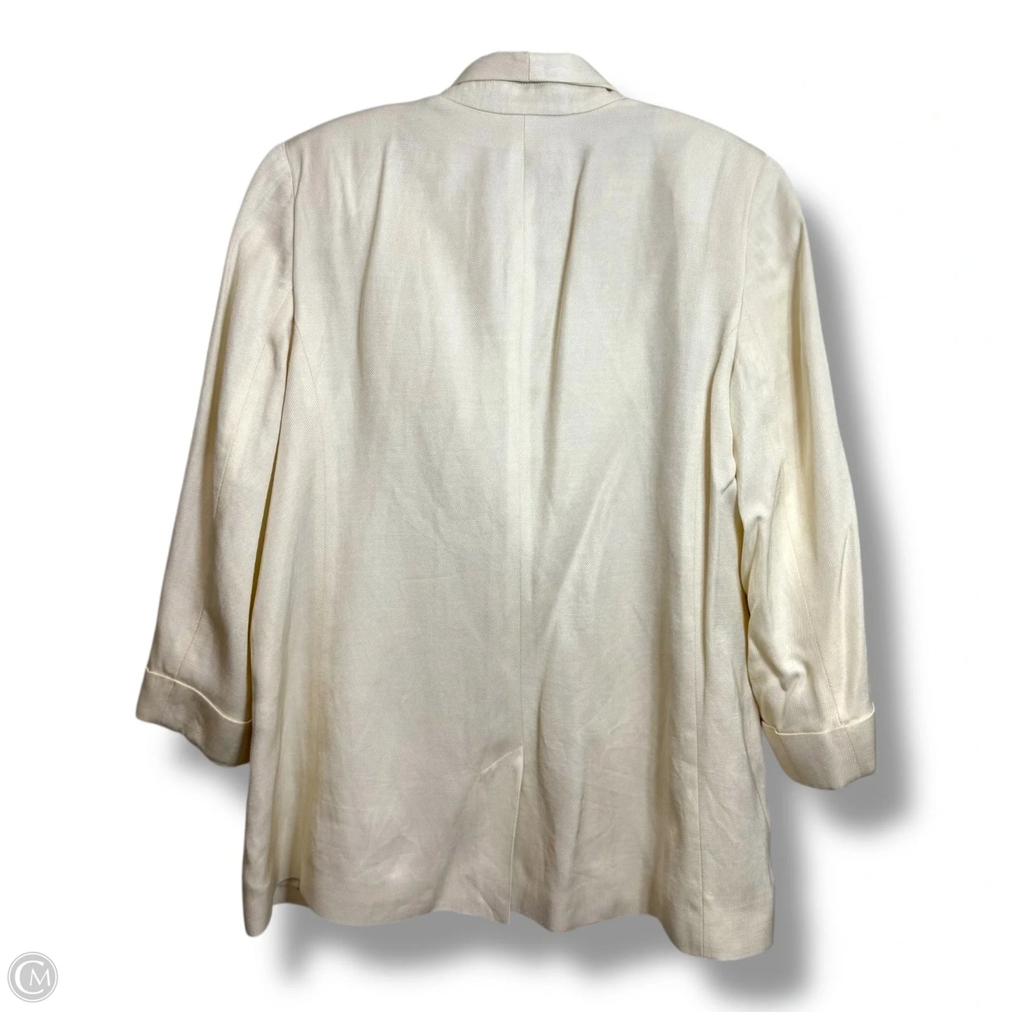 Blazer By Express In Cream, Size: M