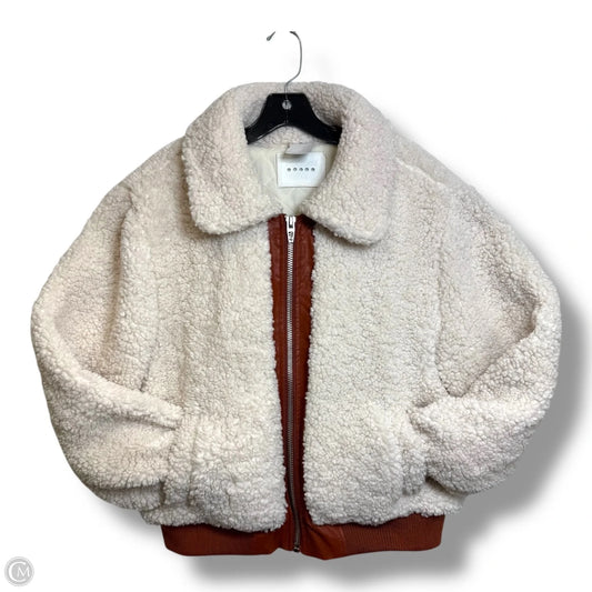 Jacket Faux Fur & Sherpa By Blanknyc In Beige, Size: L