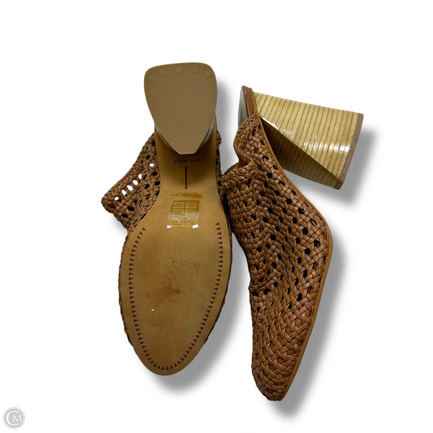 Shoes Heels Block By Dolce Vita In Brown, Size: 9.5