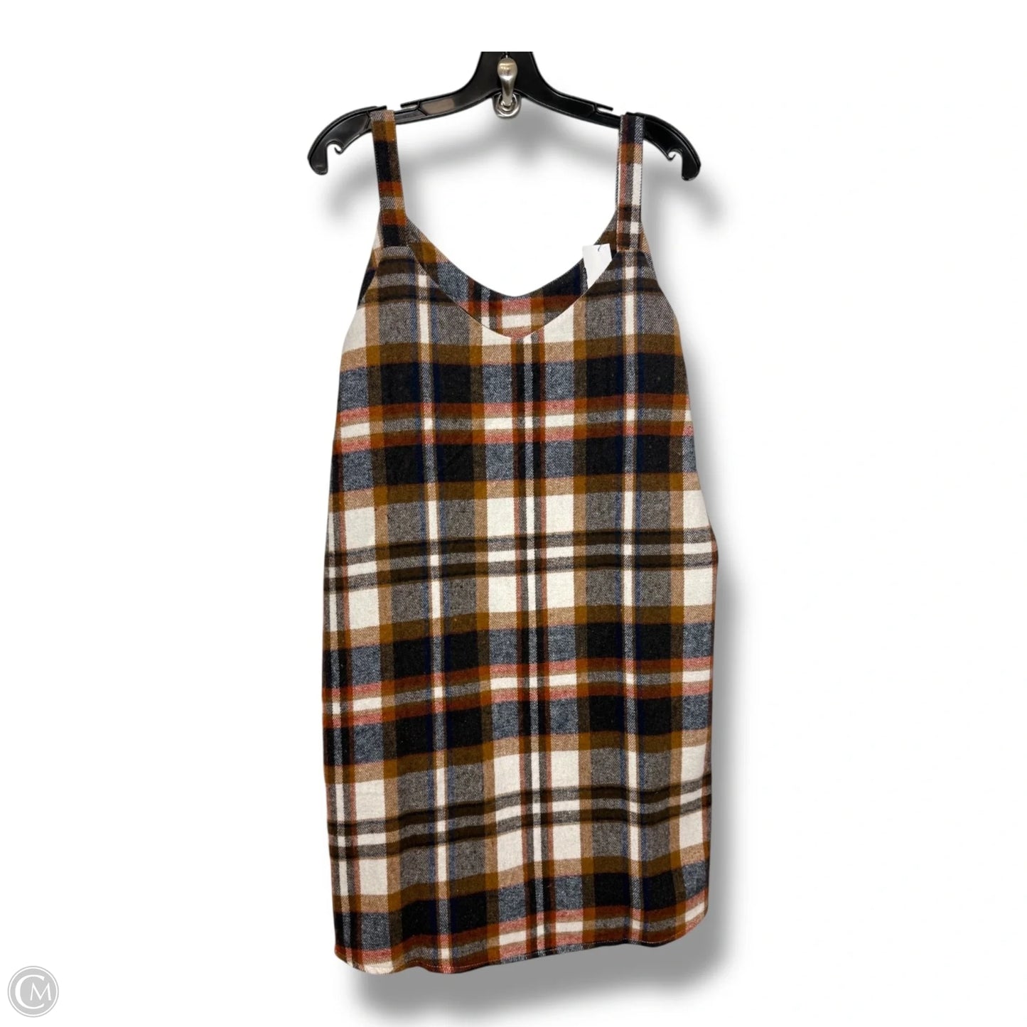 Dress Casual Short By Clothes Mentor In Plaid Pattern, Size: L