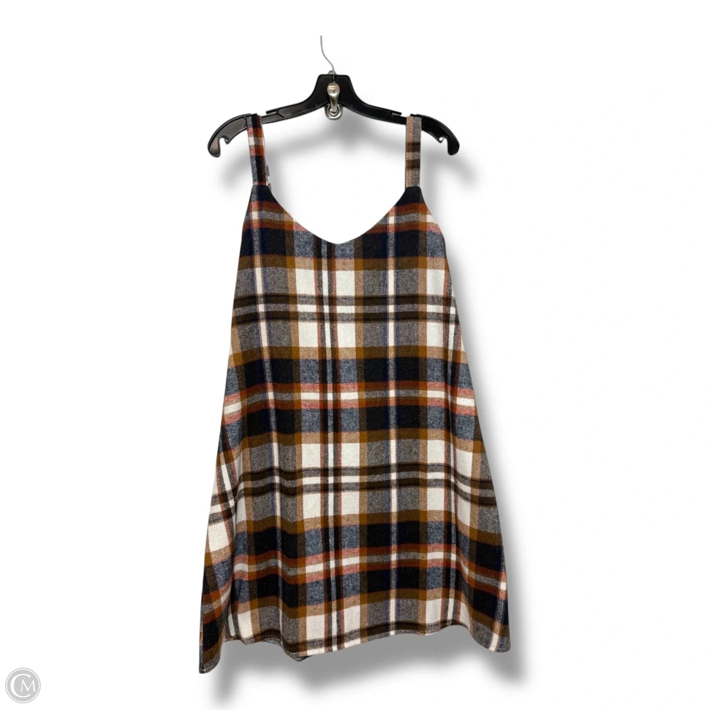 Dress Casual Short By Clothes Mentor In Plaid Pattern, Size: L