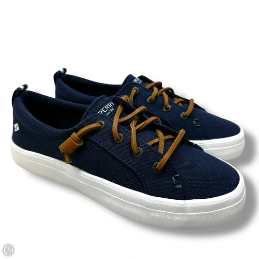 Shoes Flats By Sperry In Navy, Size: 6