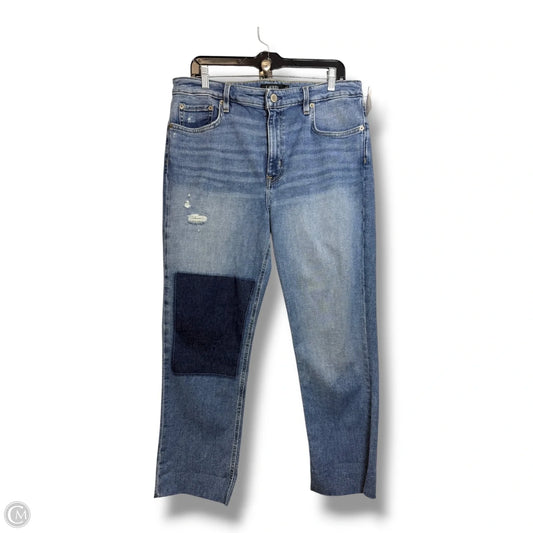 Jeans Boyfriend By Ralph Lauren Black Label In Blue Denim, Size: 12