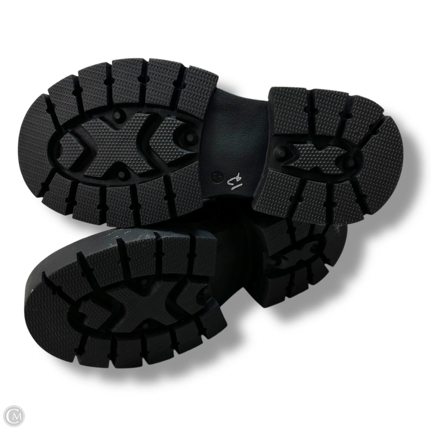 Boots Combat By Pretty Little Thing In Black, Size: 9