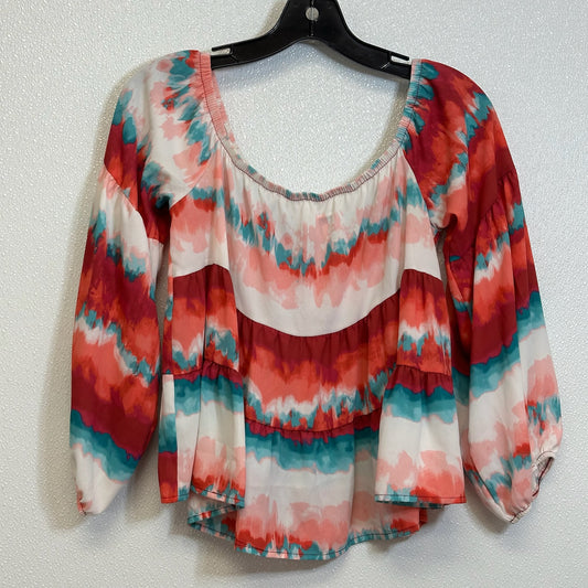 Top 3/4 Sleeve By Pink Lily  Size: L