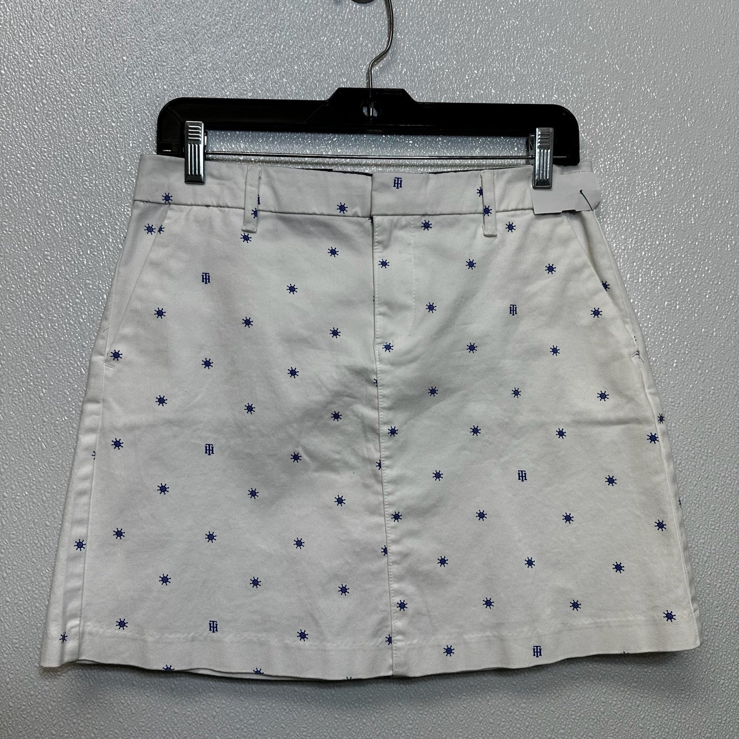 White Skirt Mini & Short Tommy Hilfiger O, Size 4