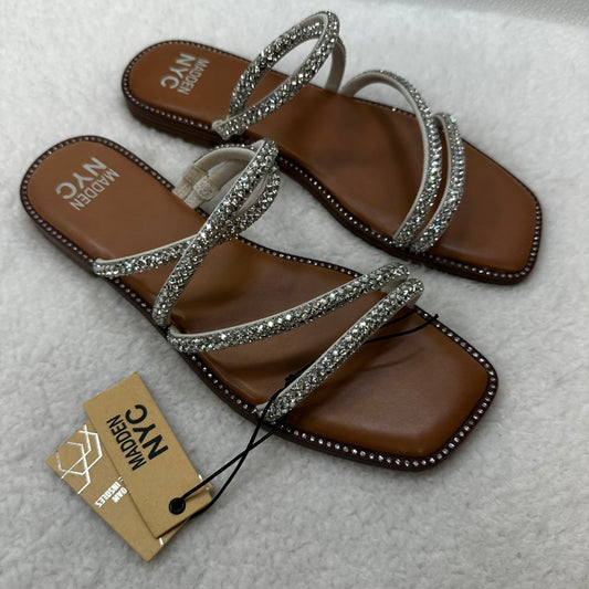 Sparkles Sandals Flats Madden Girl, Size 9