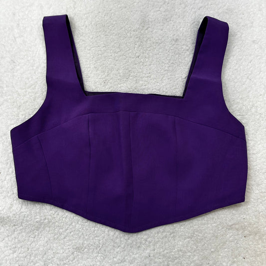 Purple Top Sleeveless Nasty Gal, Size S