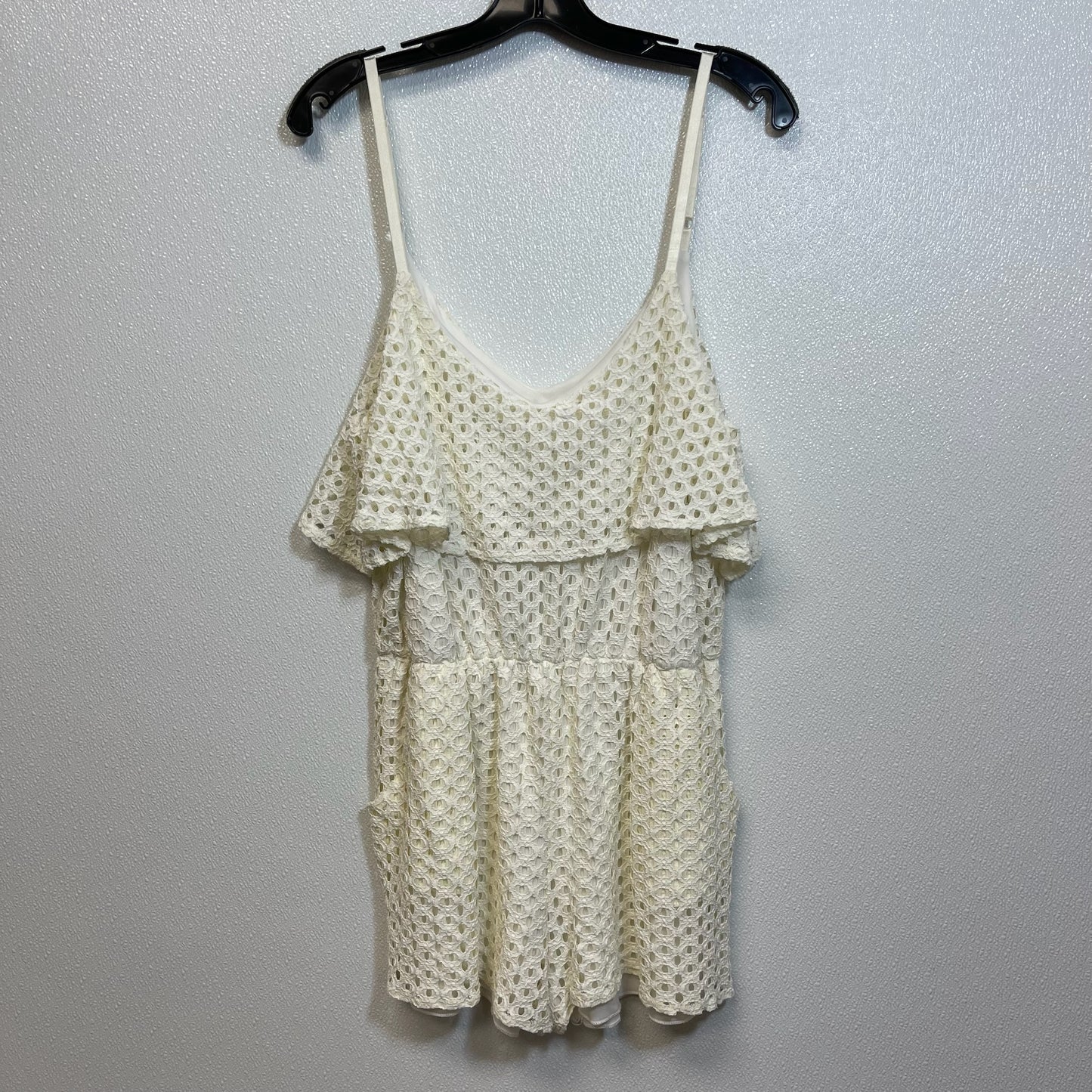 Cream Romper Freeway, Size M