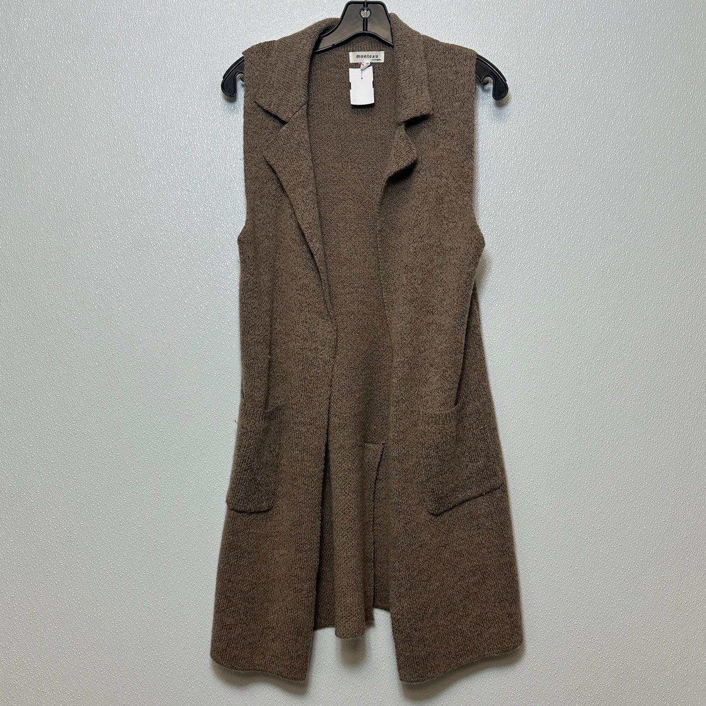 Brown Cardigan Monteau, Size S