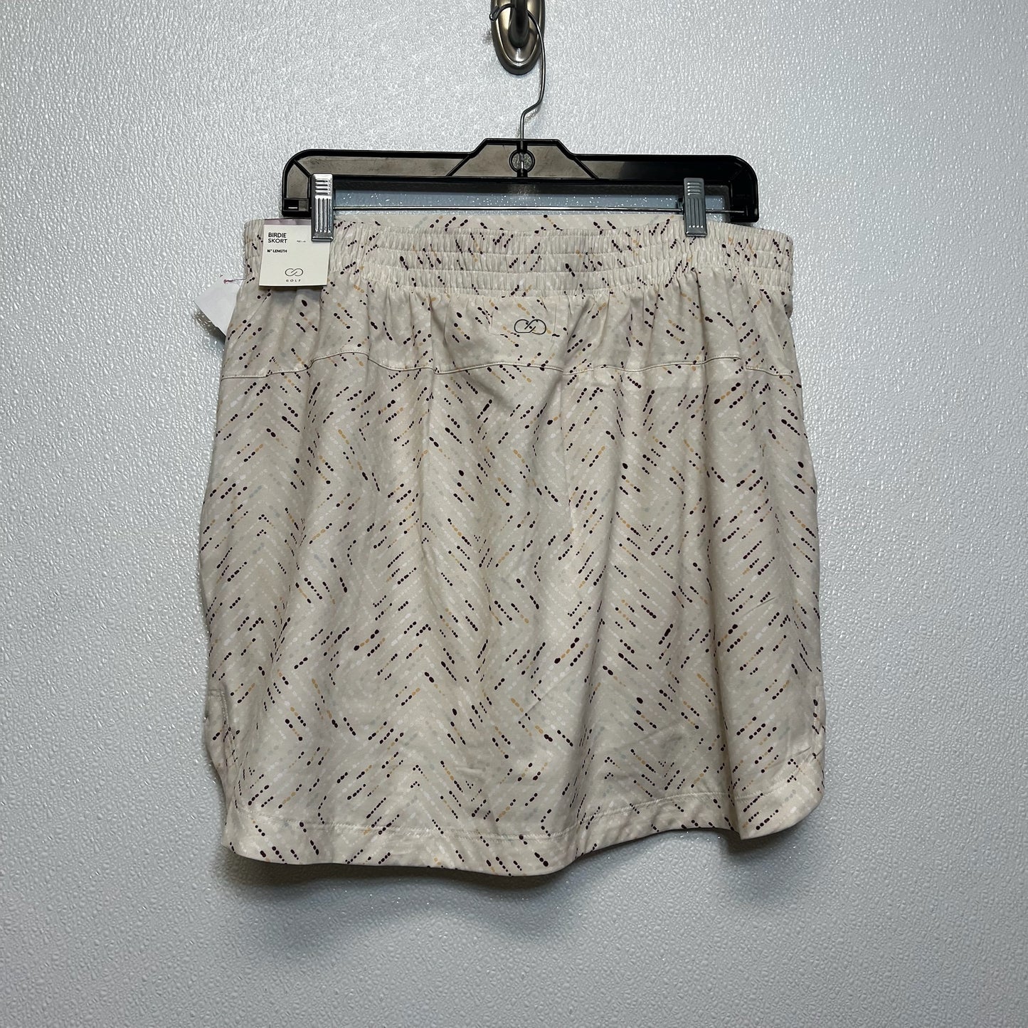 Athletic Skirt Skort By Calia In Ivory, Size: L