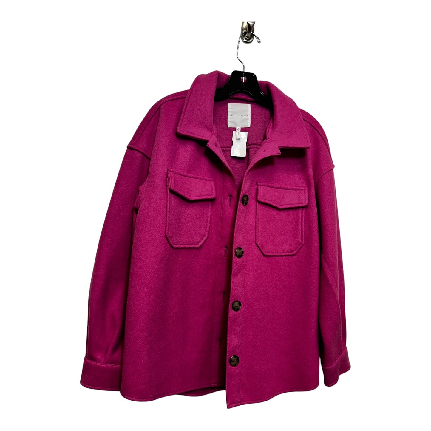 Jacket Shirt By AVEC LES FILLES In Pink, Size: M