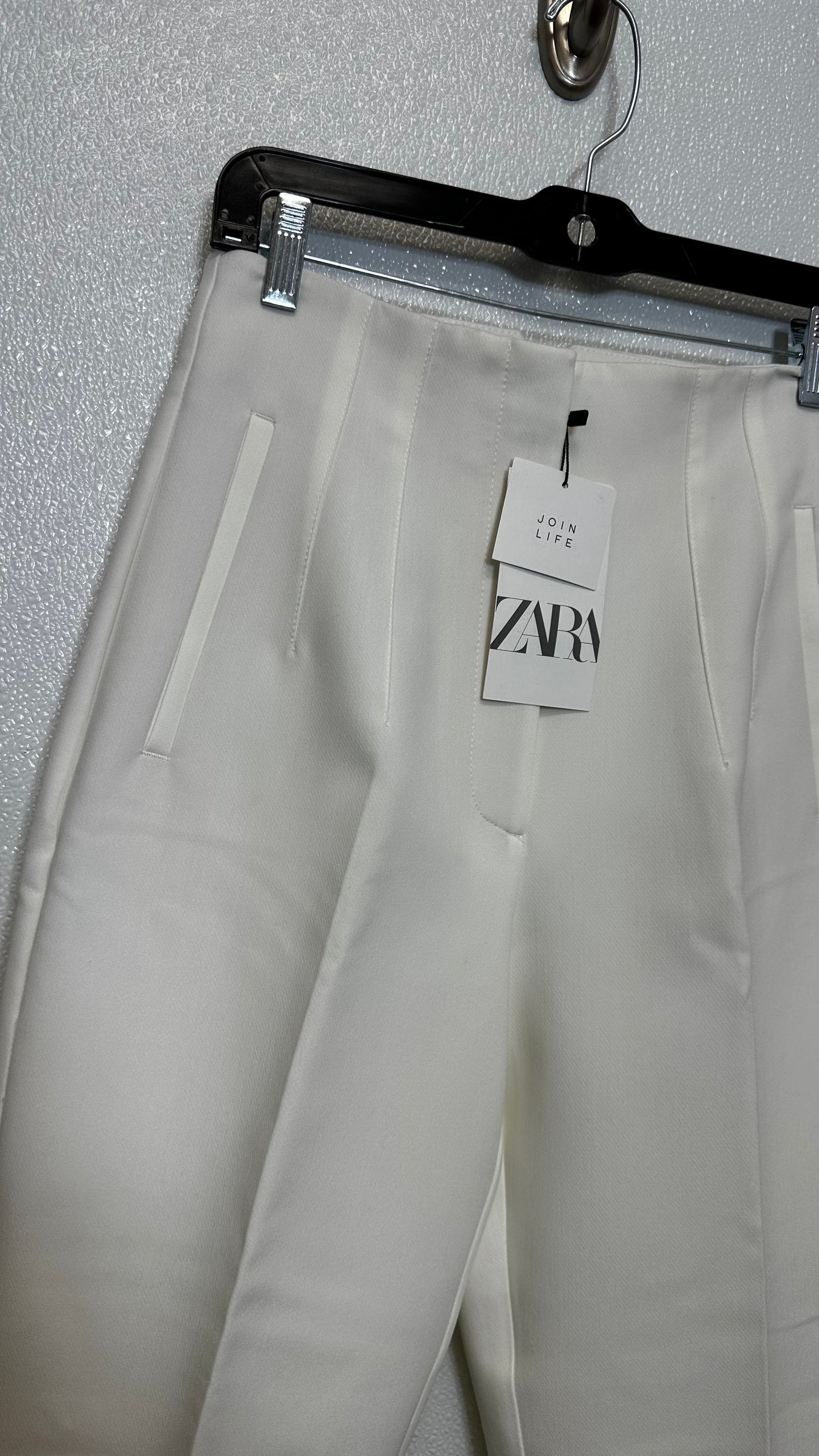 Pants Ankle By Zara In White, Size: M