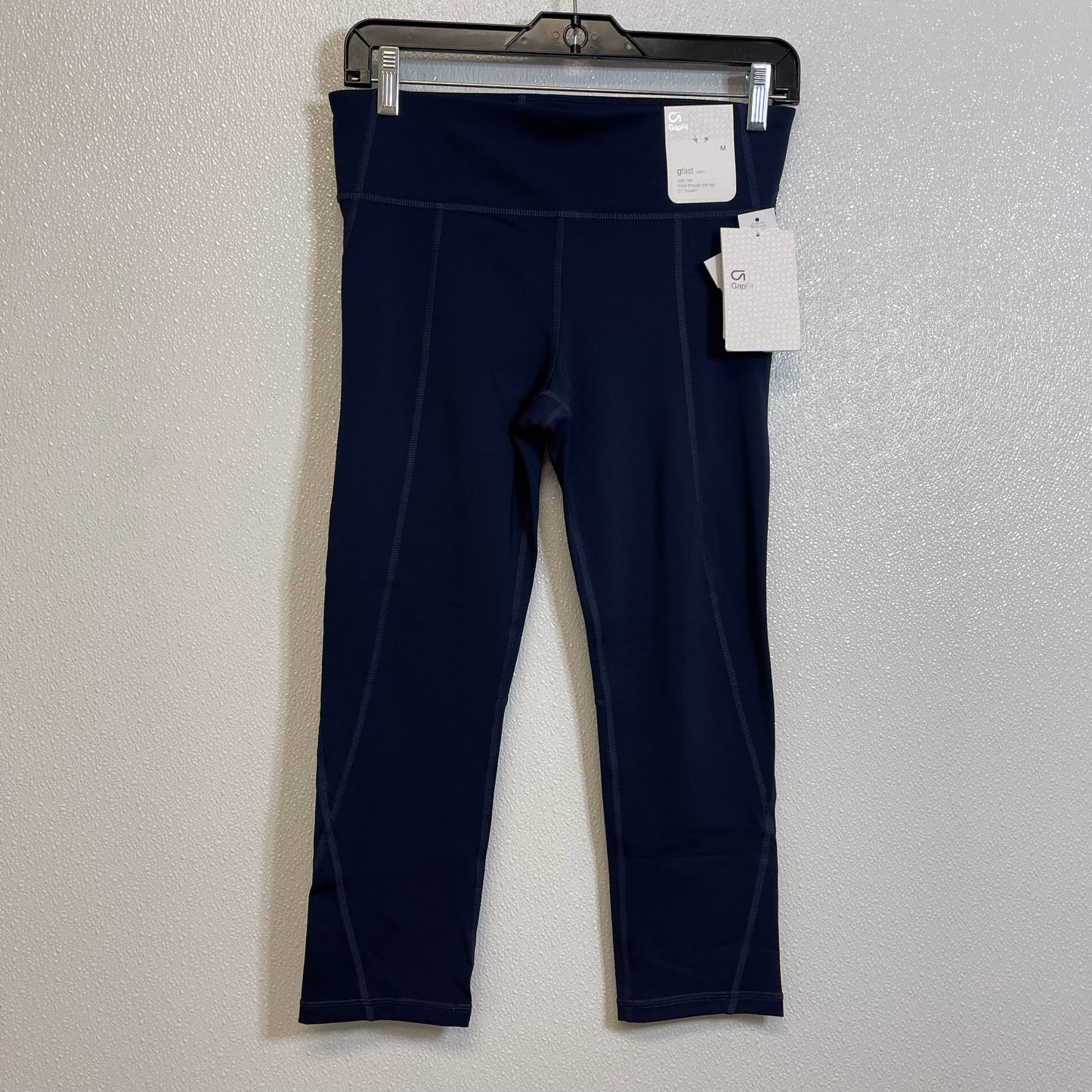 Athletic Leggings By Gapfit O In Navy, Size: M